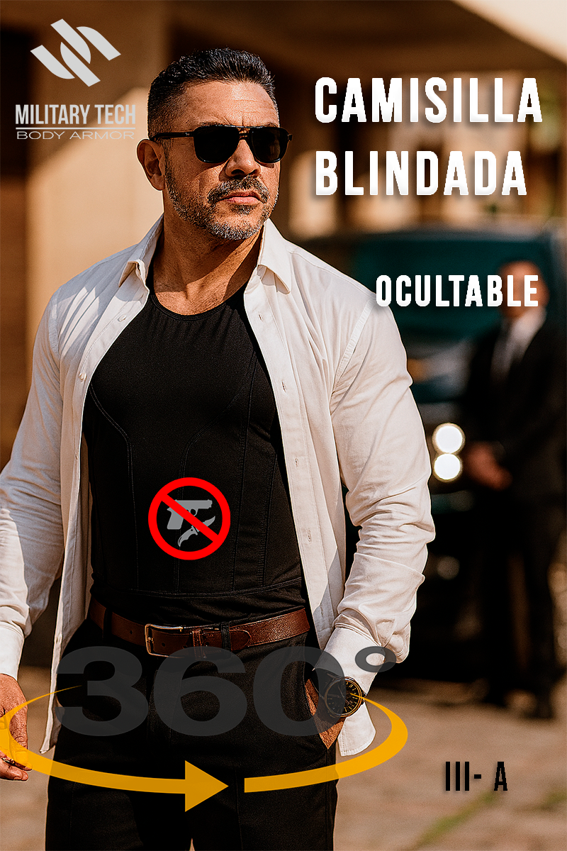 CAMISILLA BLINDADA  OCULTABLE